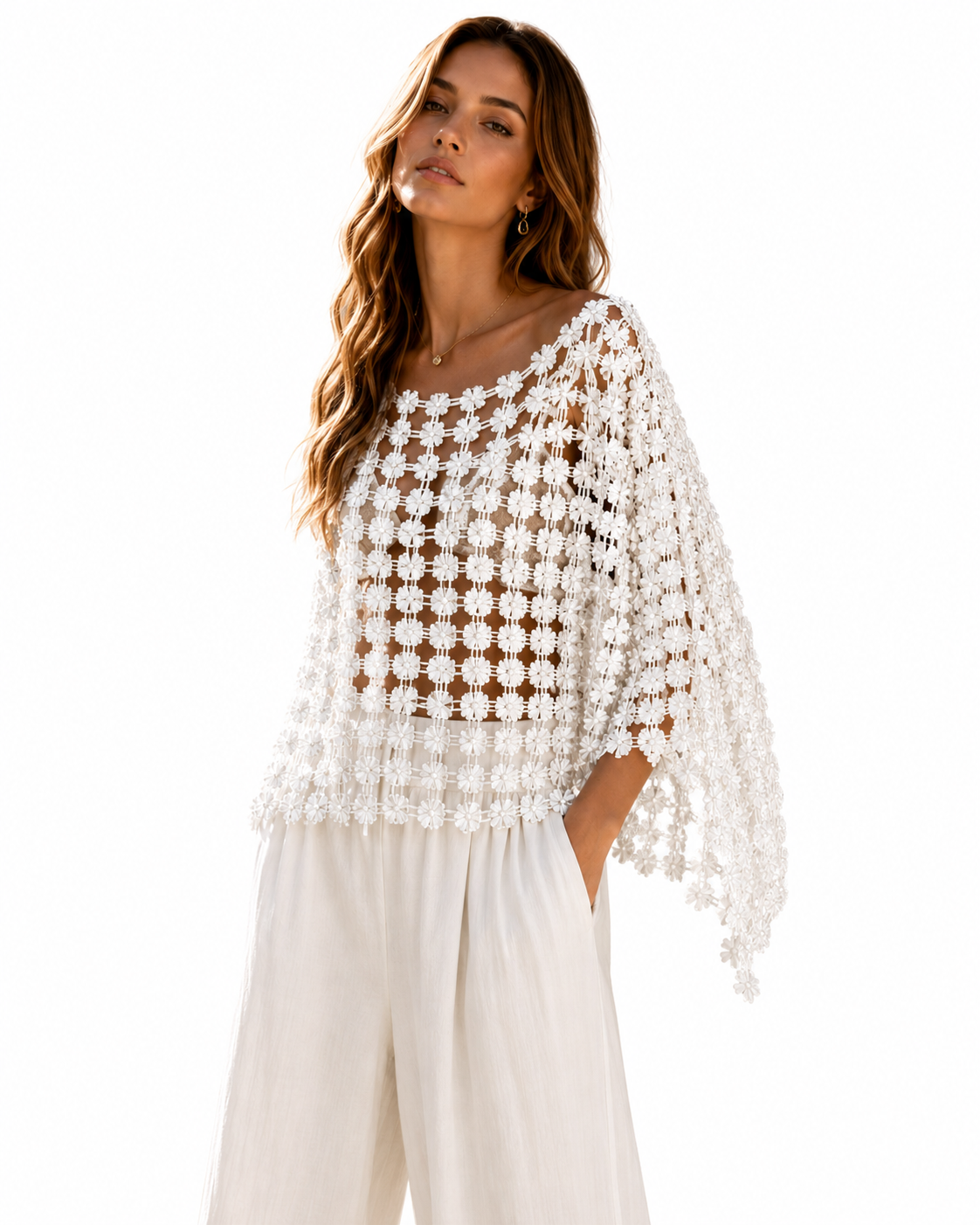 Daisy Crochet Top