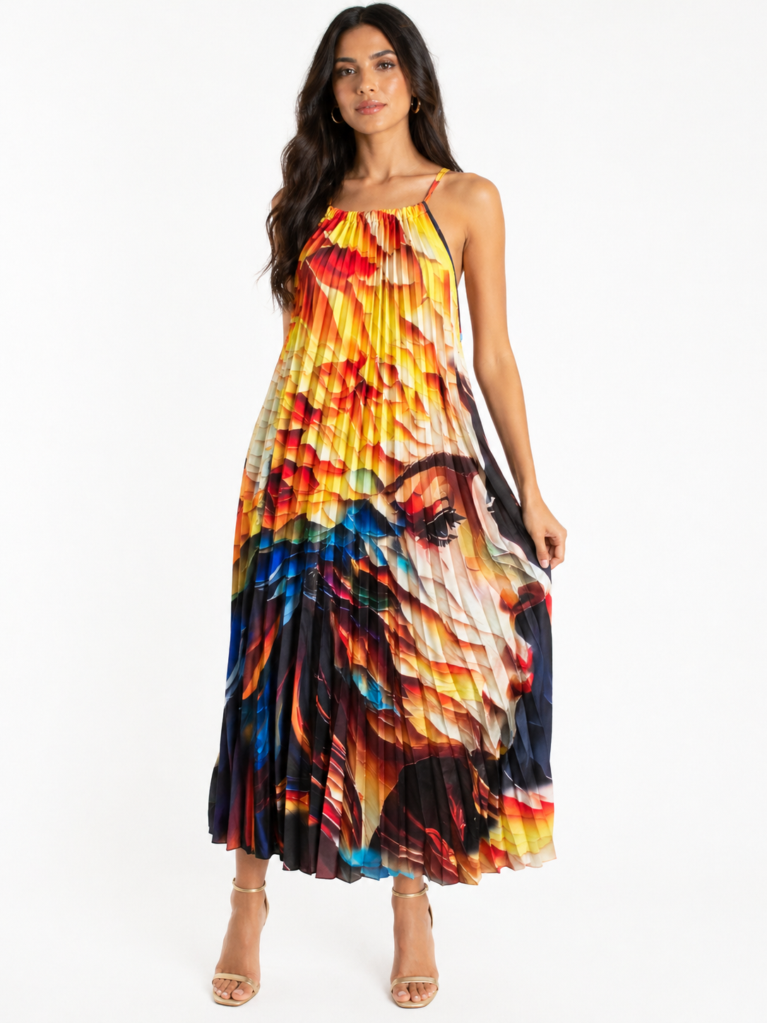 The Pleated Dress