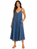 Strappy Demin Dress