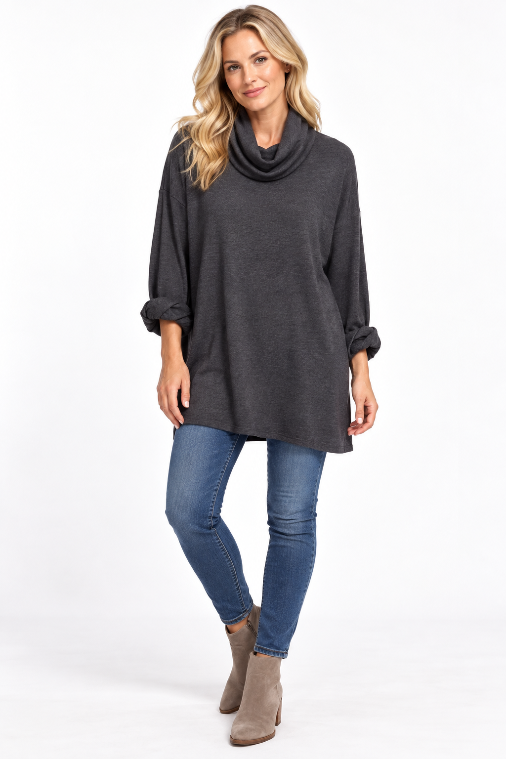The Everyday Cowl Neck Tunic